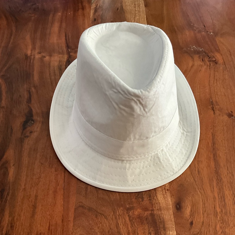 Classic White Fedora Hat
